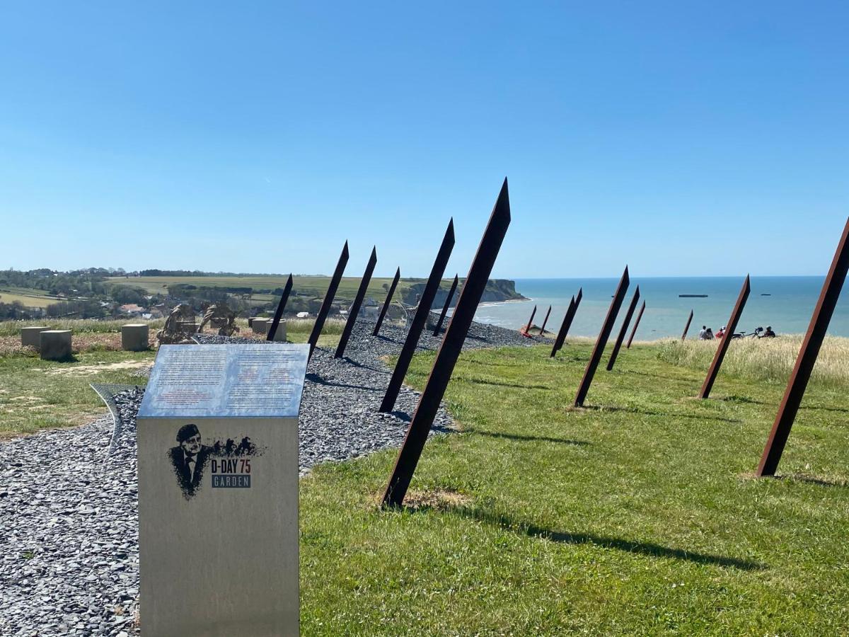 La Lumineuz Au Coeur Des Plages Du Debarquement Creully sur Seulles Kültér fotó